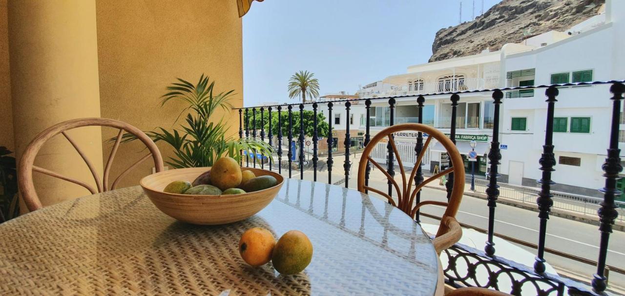 Hd Mogan Beach Apartment Puerto De Mogan Eksteriør billede