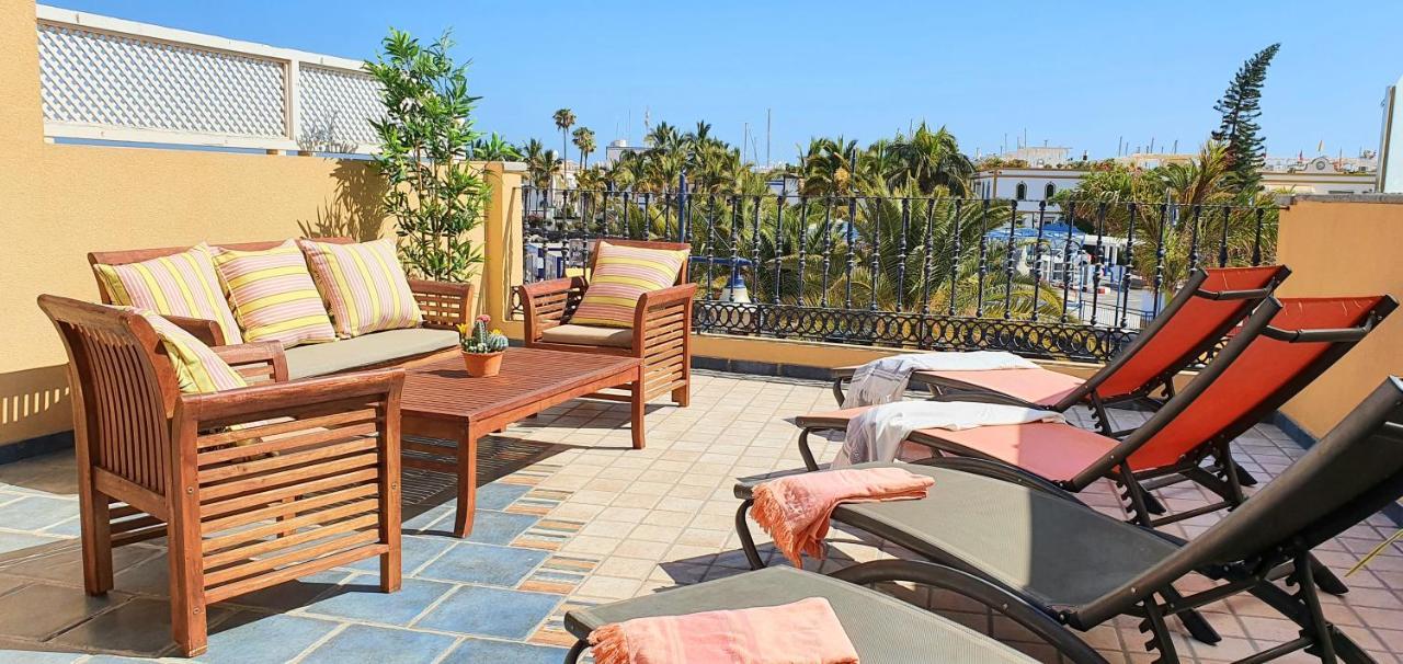 Hd Mogan Beach Apartment Puerto De Mogan Eksteriør billede